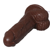 Urway Vibrator Dildo Heating Rotating Brown-2018816692335022085