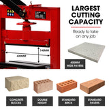 BAUMR-AG Manual Block Splitter, 420mm Cutting Length, Cutter for Paver Brick Stone - Extra Image