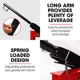 BAUMR-AG Manual Block Splitter, 420mm Cutting Length, Cutter for Paver Brick Stone - Side View
