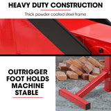 BAUMR-AG Manual Block Splitter, 420mm Cutting Length, Cutter for Paver Brick Stone - Close-Up Angle