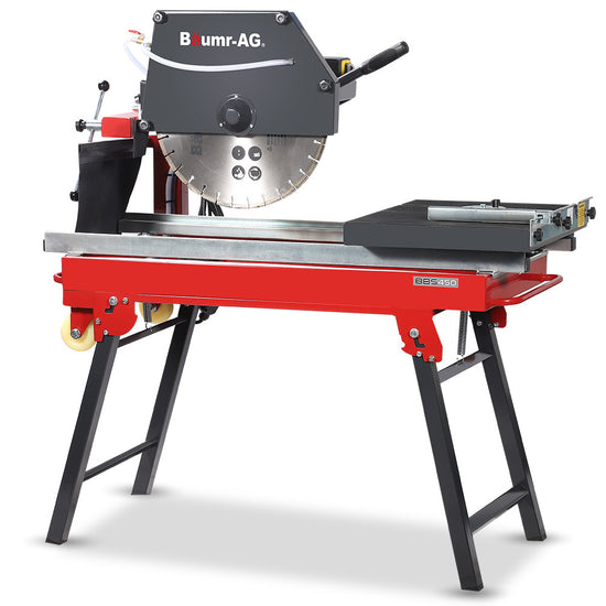 BAUMR-AG 2200W 450mm 18' Brick & Masonry Table Saw, Electric Tile Concrete Cutting, with Stand