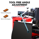 BAUMR-AG 2200W 450mm 18' Brick & Masonry Table Saw, Electric Tile Concrete Cutting, with Stand