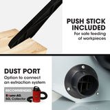 Baumr-AG 350W Wood Bandsaw, Benchtop, 80mm Cutting Depth (BS30) - Extra Image