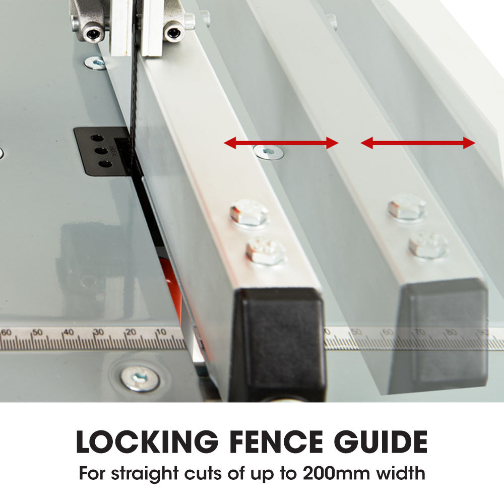 Baumr-AG 350W Wood Bandsaw, Benchtop, 80mm Cutting Depth (BS30)