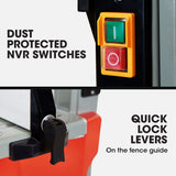 Baumr-AG 500W Wood Bandsaw with Stand, 115mm Cutting Depth (BS40) - Extra Image