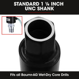 Baumr-AG Diamond Core Drill Bit 63mm Concrete Wet Dry Tile Stone Brick Marble 1-1/4 UNC - Side View