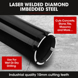 Baumr-AG Diamond Core Drill Bit 63mm Concrete Wet Dry Tile Stone Brick Marble 1-1/4 UNC