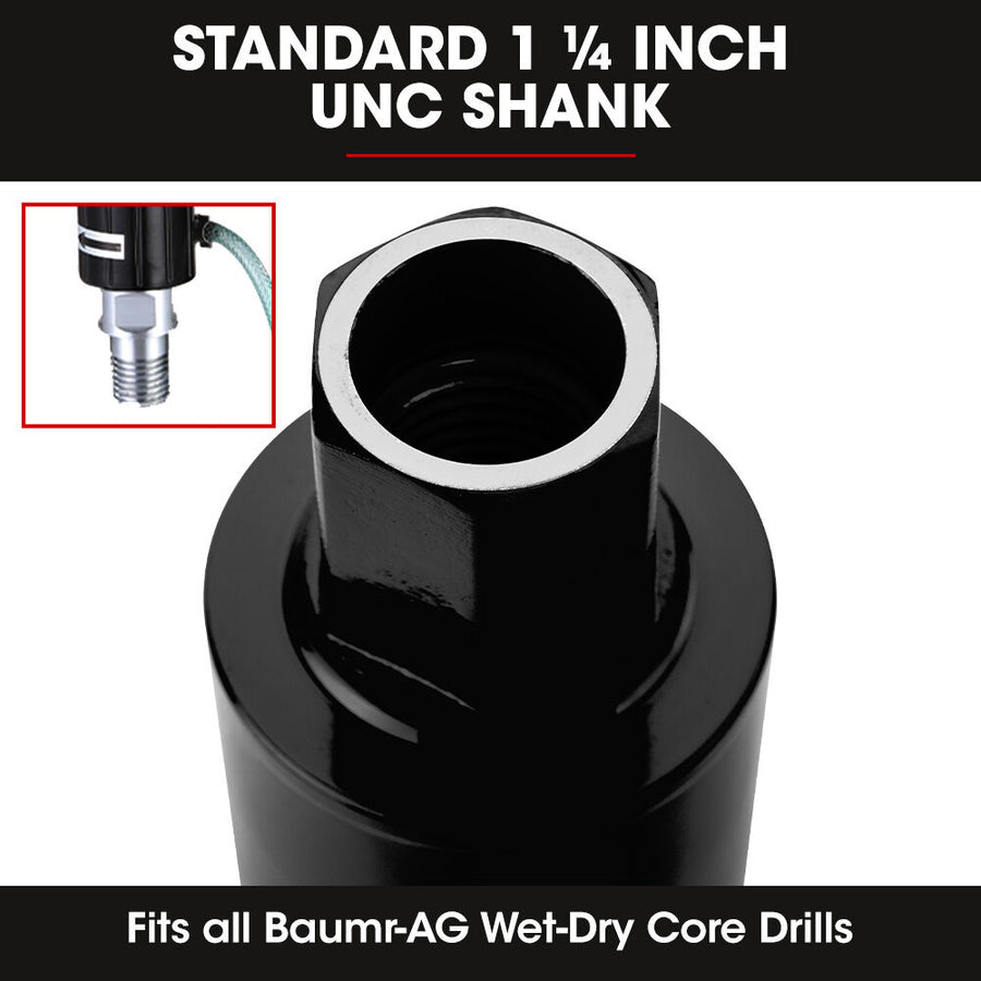 Baumr-AG Diamond Core Drill Bit 76mm Concrete Wet Dry Tile Stone Brick Marble 1-1/4 UNC