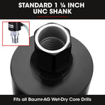 BAUMR-AG Diamond Core Drill Bit 102mm Concrete Wet Dry Tile Stone Brick Marble 1-1/4 UNC