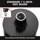 Baumr-AG Diamond Core Drill Bit 127mm Concrete Wet Dry Tile Stone Brick Marble 1-1/4 UNC - Side View