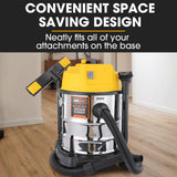 UNIMAC 20L 1400W Wet and Dry Vacuum Cleaner, with Blower, for Car, Workshop, Carpet