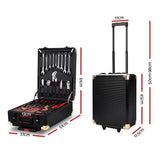 Giantz 816pcs Tool Kit Trolley Case Mechanics Box Toolbox Portable DIY Set - Front View