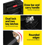 Giantz 816pcs Tool Kit Trolley Case Mechanics Box Toolbox Portable DIY Set - Top-Down View