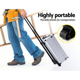 Giantz 786pcs Tool Kit Trolley Case Mechanics Box Toolbox Portable DIY Set - 45-Degree Angle