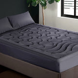 Giselle Bedding Mattress Topper Pillowtop 3-Zone Single - Front View