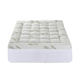 Giselle Mattress Topper 11cm Pillowtop toppers Bamboo Double - Side View