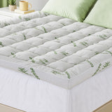 Giselle Mattress Topper 11cm Pillowtop toppers Bamboo King - Close-Up Angle