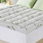 Giselle Bedding King Pillowtop Mattress Topper, 1500GSM, 11cm Bamboo Cover, Washable, 45cm Deep Pocket