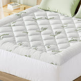 Giselle Mattress Topper 5cm Pillowtop toppers Bamboo King - Close-Up Angle