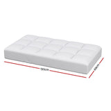 Luxurious Bamboo Pillowtop Mattress Topper by Giselle Bedding