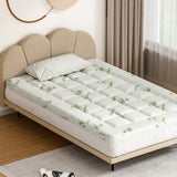 Giselle Bedding Mattress Topper Pillowtop Bamboo 7.5cm King Single - 45-Degree Angle