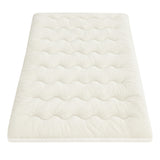 Giselle 5cm Mattress Topper Pillowtop toppers Double-Sided King Single - Side View