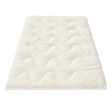 Giselle 5cm Mattress Topper Pillowtop toppers Double-Sided Single - Side View