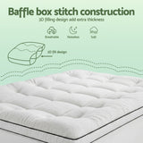 Giselle Bedding Single Mattress Topper 5cm Coral Fleece - Extra Image