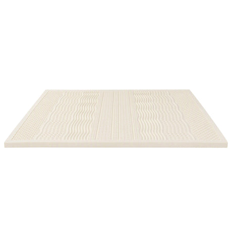 Giselle Bedding Queen Latex Mattress Topper 7-Zone Natural Latex Core Breathable 5cm, image 9