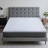 Giselle Bedding Latex Topper 100% Natural Latex Toppers 7-zone w/ Ice Silk Cool-touch Fabric Cooling Cover Double 5cm - Close-Up Angle