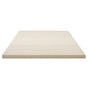 Giselle Bedding Latex Mattress Topper, 7.5cm Thick 7-Zone Pressure Relief Bed Pad with Washable Cover, Cooling Breathable Mat for Side Sleepers & Back Pain, Beige Double