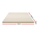 Giselle Bedding Latex Mattress Topper 7.5cm Doule - Front View