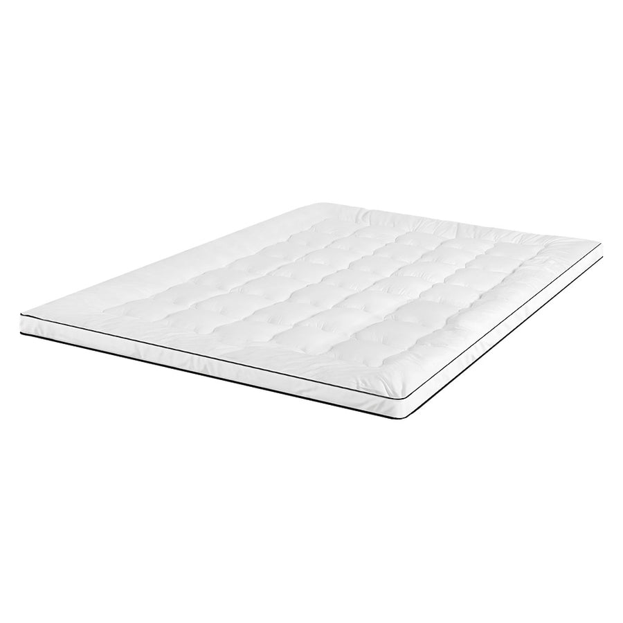 Giselle Bedding queen pillowtop mattress topper, 5cm thick microfibre, image 7