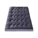 Giselle Bedding 5cm Pillowtop Mattress Topper, Bamboo Charcoal, King Single