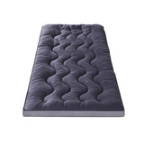 Giselle 5cm Mattress Topper Pillowtop toppers Bamboo Charcoal Single - Side View