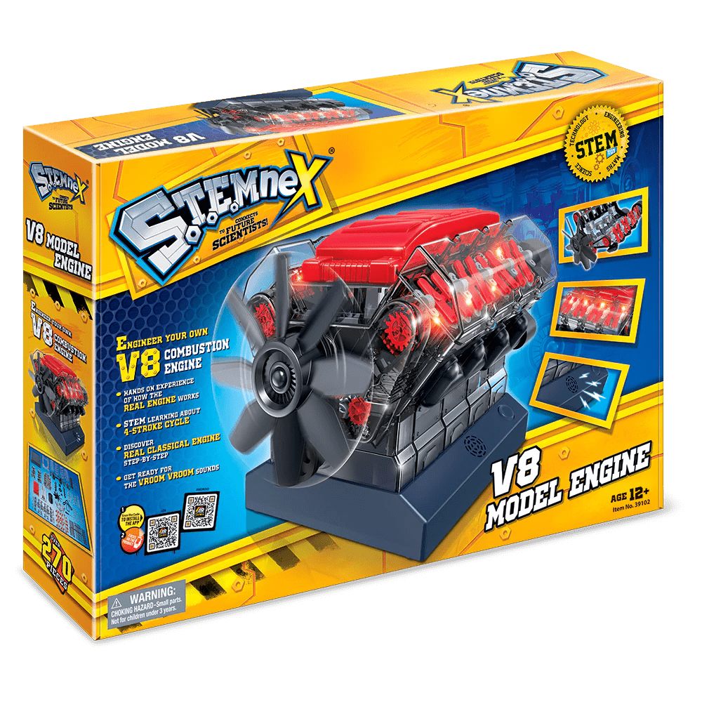Amazing V8 Model Engine Toy