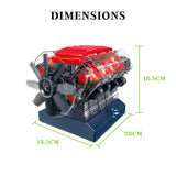 Amazing V8 Model Engine Toy