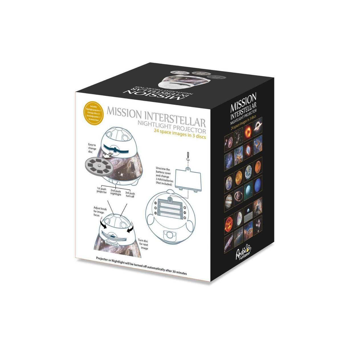 Mission Interstellar Dreamy Sky Nightlight Projector