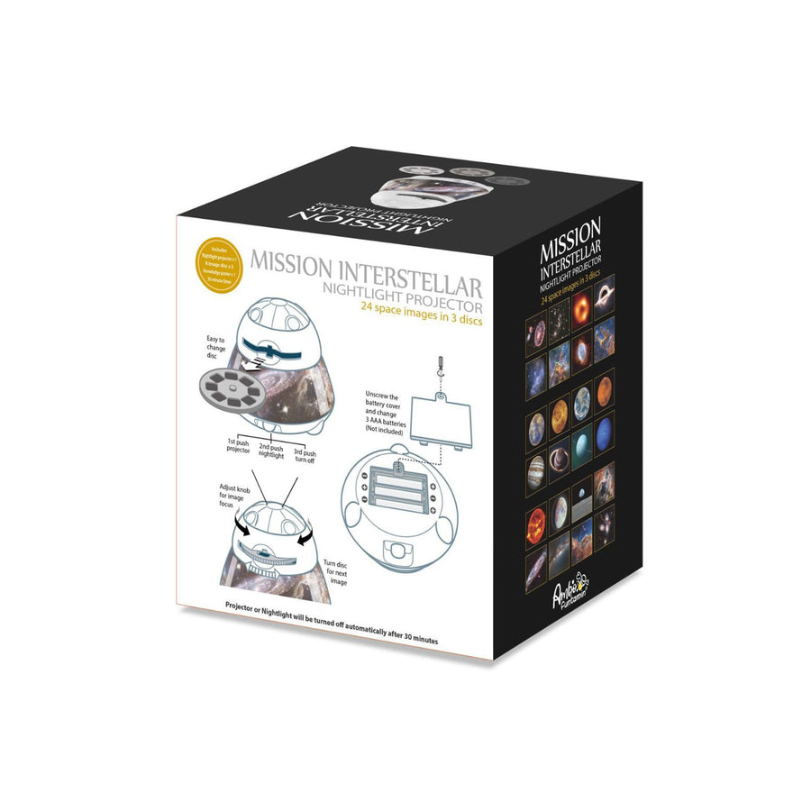 Mission Interstellar Dreamy Sky Nightlight Projector