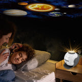 Solar System Projector with 4 Image Disc - Side View