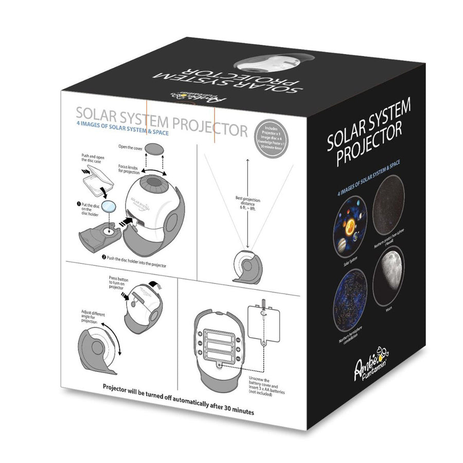 Solar System Projector with 4 Image Disc