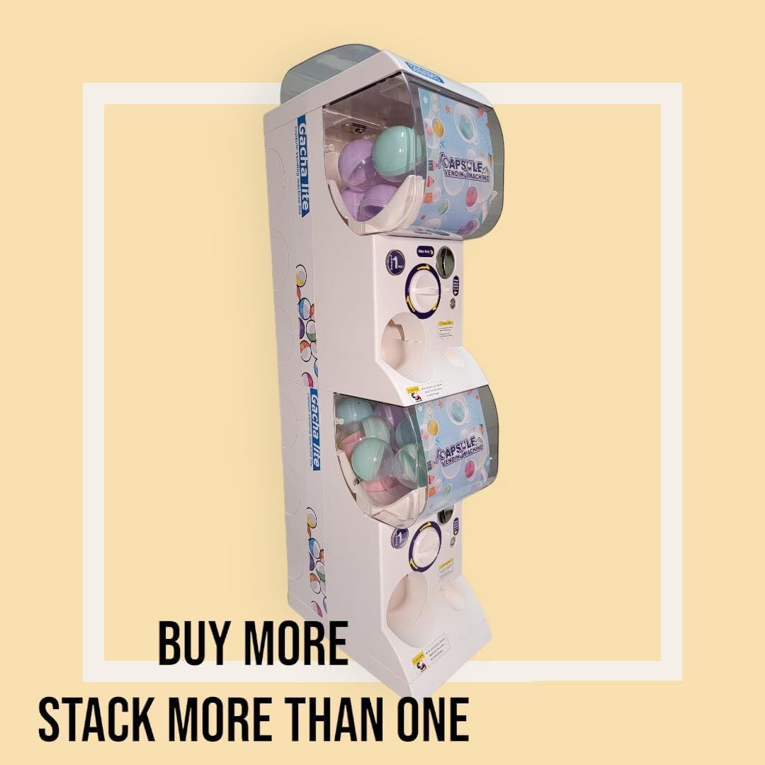 Gachapon Capsule Toy Vending Machine LITE MINI - WHITE