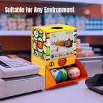 40X Cute Animal Pull Back Car Toy Capsules in Display Box