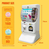 Gachapon Capsule Toy Vending Machine - WHITE