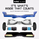 BULLET SX-2500 Hoverboard Scooter, 500W Brushless, UL Certified, AU Compliant, 6.5-inch Off-Road Style Tyres, Superior Self Balancing System, LED