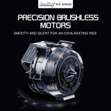 BULLET SX-2500 Hoverboard Scooter, 500W Brushless, UL Certified, AU Compliant, 6.5-inch Off-Road Style Tyres, Superior Self Balancing System, LED