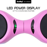 BULLET SX-2500 Hoverboard Scooter, 500W Brushless, UL Certified, AU Compliant, 6.5-inch Off-Road Style Tyres, Superior Self Balancing System, LED Lights, Pink - Extra Image