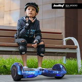 BULLET SX-2000 Hoverboard Scooter, 500W Brushless, Superior Self Balancing System, UL Certified, LED Lights, Blue Galaxy - Extra Image