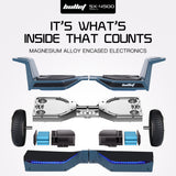 BULLET SX-4500 Hoverboard Scooter, 700W Brushless, UL Certified, AU Compliant, 8.5' Wheels, Superior Self Balancing System, LED Lights, Carry Bag,