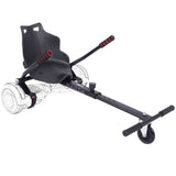 BULLET KART-X Hoverboard Seat Attachment, for 6.5' 8' 10' models, Adjustable Length Frame